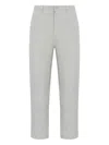 Osklen Linen Tapered Trousers In White