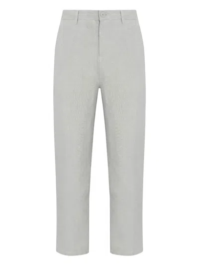 Osklen Linen Tapered Trousers In White
