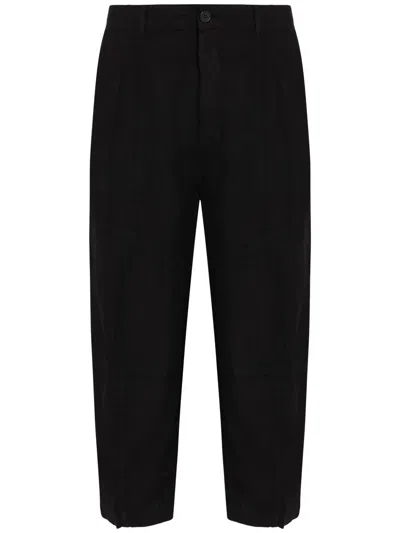 Osklen Linen Trousers In Black