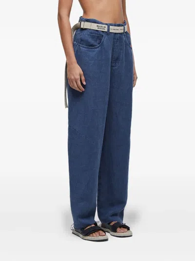 Osklen Linen Trousers In Blue
