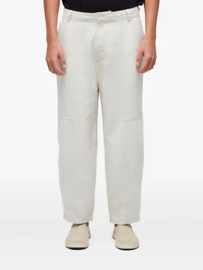 Osklen Linen Trousers In Neutral