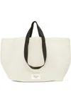 Osklen Logo-patch Tote Bag In White