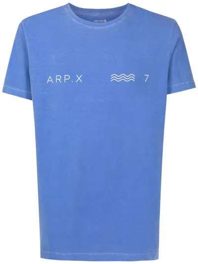 Osklen Logo-print Cotton T-shirt In Blue