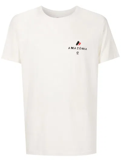 Osklen Logo-print Cotton T-shirt In Neutrals