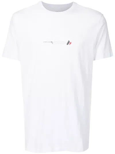 Osklen Logo-print Cotton T-shirt In White