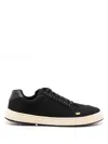 Osklen Logo-print Low Top Sneakers In Black