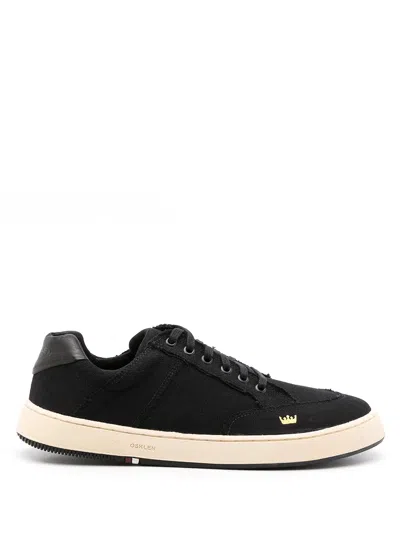 Osklen Logo-print Low Top Sneakers In Black