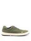 Osklen Logo-print Low Top Sneakers In Green