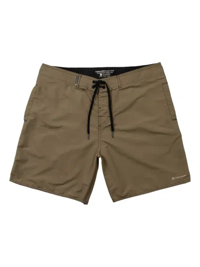 Osklen Logo-print Shorts In Brown