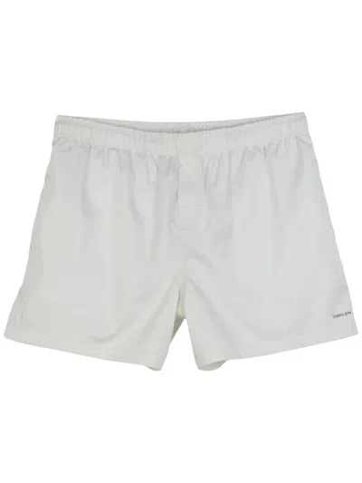 Osklen Logo-print Swim Shorts In White