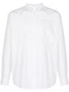 Osklen Long-sleeve Cotton Shirt In Weiss
