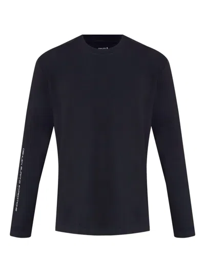 Osklen Long-sleeve Graphic T-shirt In Black