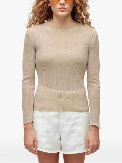 Osklen Long-sleeve Top In Neutral