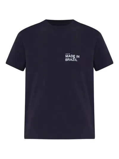 Osklen Made In Brazil Pocket T-shirt In Black