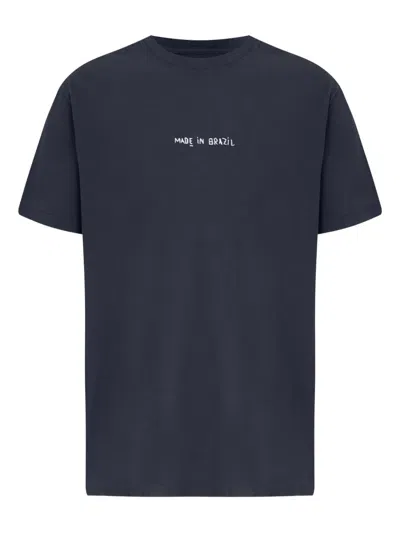 Osklen Made In Brazil T-shirt In Black