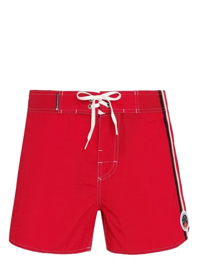 Osklen Maverick Swim Shorts In Red