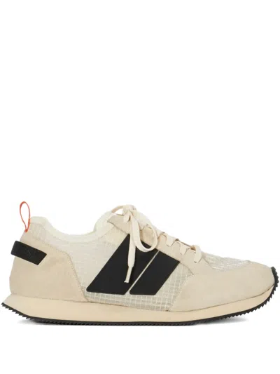 Osklen Mesh-panels Suede Low-top Sneakers In Multi