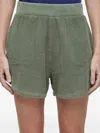 Osklen Mesh-texture Shorts In Green