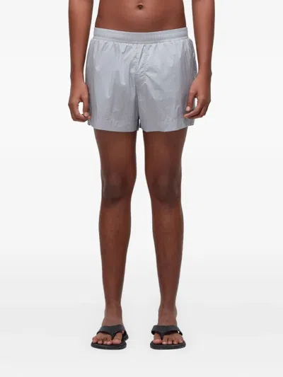 Osklen Microfuros Swim Shorts In Gray