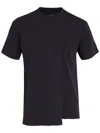 Osklen Mix Assimetrica T-shirt In Black