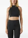 Osklen Mock-neck Sports Bra In Black