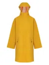 Osklen Monsoons Parka Coat In Yellow