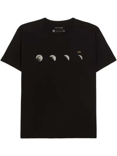 Osklen Moon T-shirt In Black