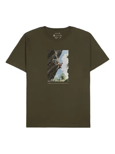 Osklen Mountain Printed T-shirt In Green
