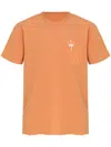 Osklen Oceans Reversible T-shirt In Orange
