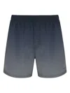 Osklen Ombre Swim Shorts In Black