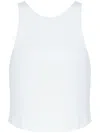 Osklen Open-back Tank Top In White