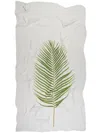 Osklen Palm Leaf-print Scarf In White