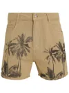 Osklen Palm-tree Print Shorts In Multi