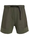 Osklen Panelled Bermuda Shorts In Green