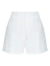 Osklen Panelled Shorts In White