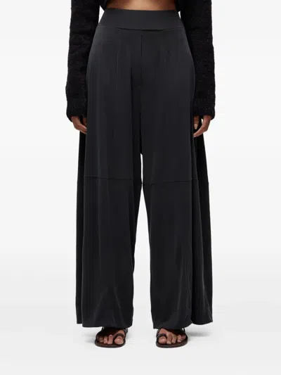 Osklen Panelled Wide-leg Trousers In Black