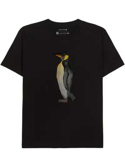 Osklen Penguin T-shirt In Black