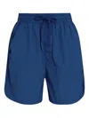 Osklen Perforated Shorts In Blue