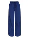 Osklen Perforated Track Pants In Blue