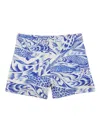 Osklen Pirarucu-print Swim Shorts In Blue