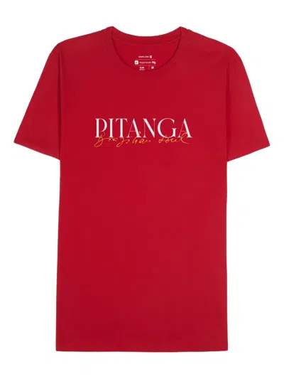 Osklen Pitanga Mc T-shirt In Red