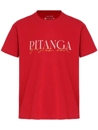 Osklen Pitanga T-shirt In Red
