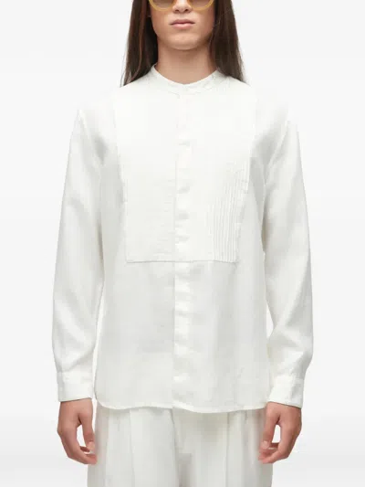 Osklen Placket Shirt In White