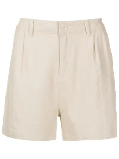 Osklen Pleat-detail Chino Shorts In White