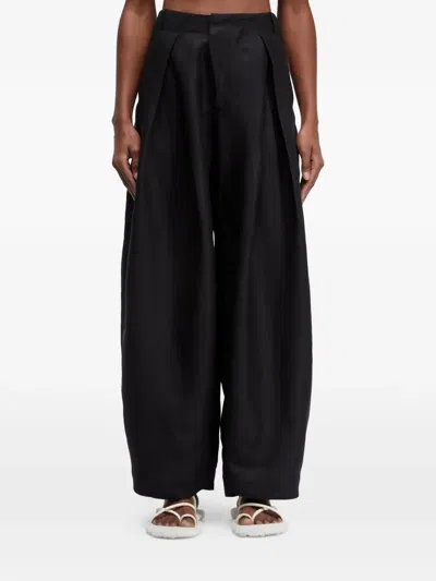 Osklen Pleated Trousers In Black