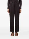 Osklen Pleated Wrinkled Trousers In Black