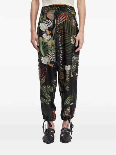 Osklen Pockets Botanical Trousers In Multi