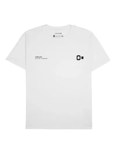 Osklen Printed T-shirt In White