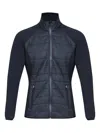 Osklen Quilted-panel Jacket In Black