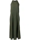 Osklen Racerback Midi Dress In Green